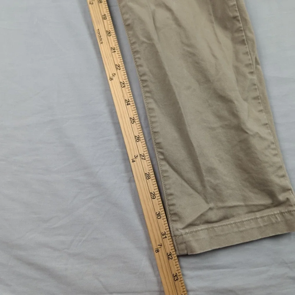 Flint Tender Pants‎ Mens 34x32 Khaki Slim Fit Casual Preppy Natural